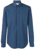 Maison Margiela Classic Shirt, Men's, Size: 41, Blue, Cotton