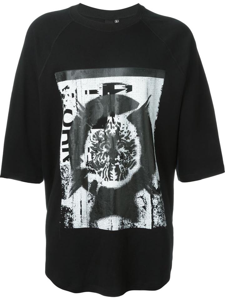 Liam Hodges Printed Raglan Sleeve T-shirt