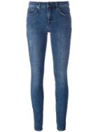 Victoria Victoria Beckham Stretch Skinny Jeans, Women's, Size: 26, Blue, Cotton/polyester/spandex/elastane
