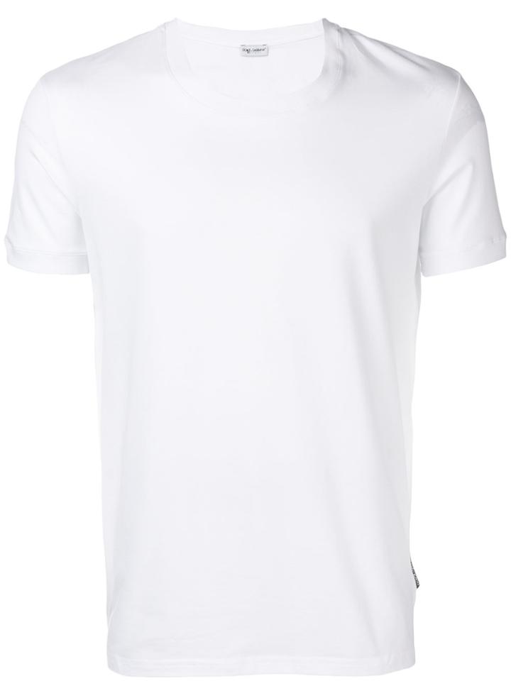Dolce & Gabbana Crew Neck T-shirt - White