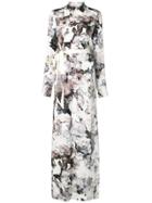 A.f.vandevorst Floral Print Maxi Dress - White