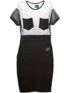 Jean Paul Gaultier Vintage 'junior Gaultier' Sheer Dress, Women's, Size: 46, Black
