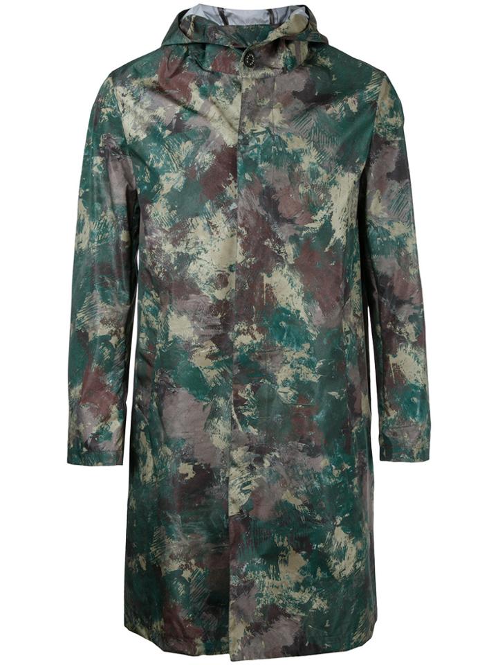 Mackintosh Camouflage Coat - Multicolour