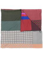 Pierre-louis Mascia Geometric Print Scarf - Red
