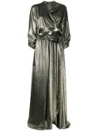 Maria Lucia Hohan Kamelia Velvet Evening Dress - Green