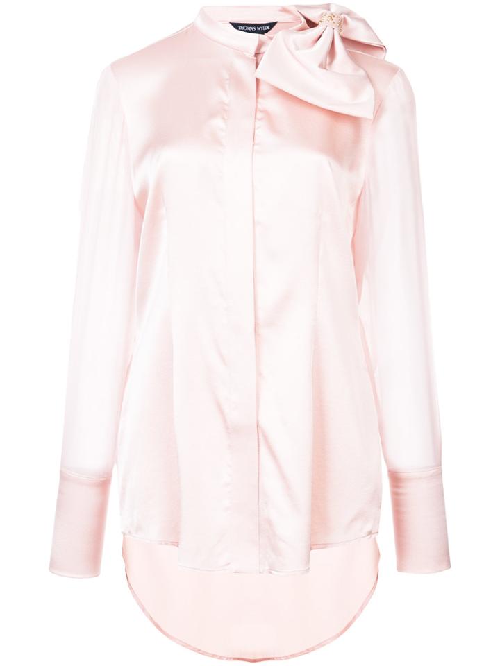 Thomas Wylde Gardenia Blouse - Pink & Purple