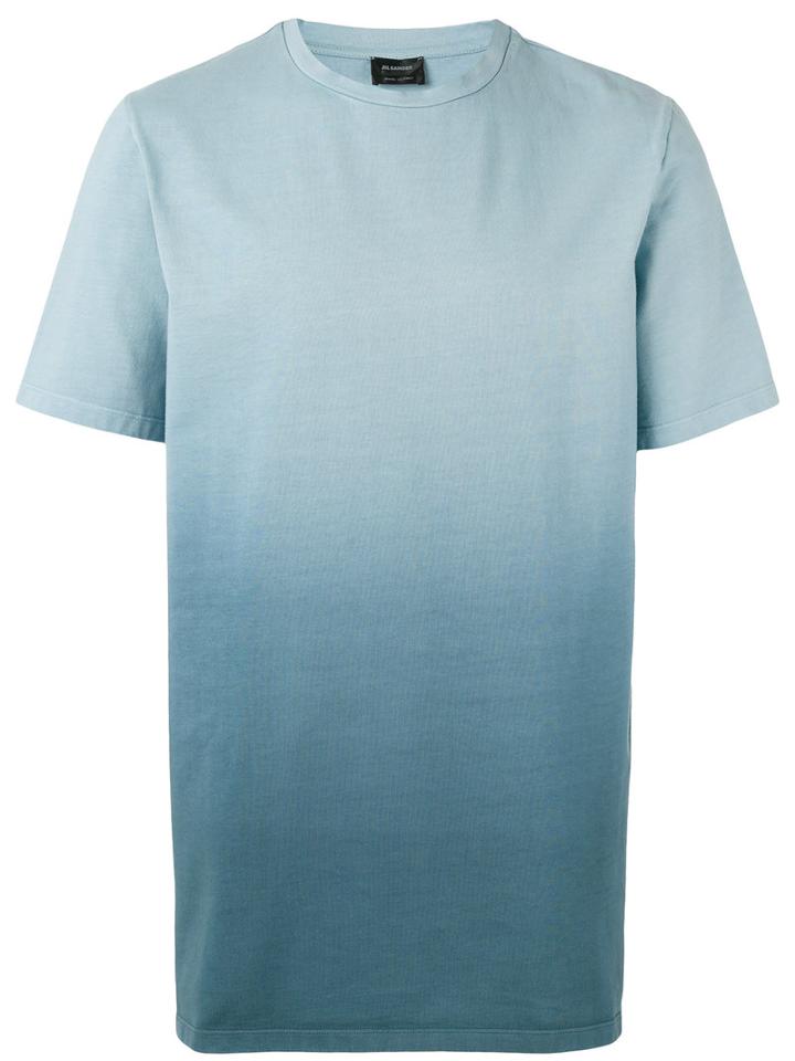 Jil Sander - Gradient T-shirt - Men - Cotton - S, Blue, Cotton