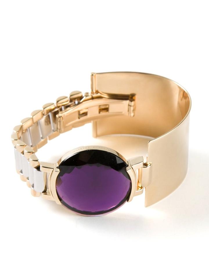 Delfina Delettrez 9kt Timeless Bracelet - Metallic