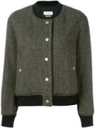 Isabel Marant Étoile 'handton' Jacket, Women's, Size: 40, Grey, Virgin Wool/cotton/acetate/polyester