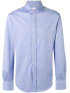 Brunello Cucinelli Classic Shirt, Men's, Size: Medium, Blue, Cotton