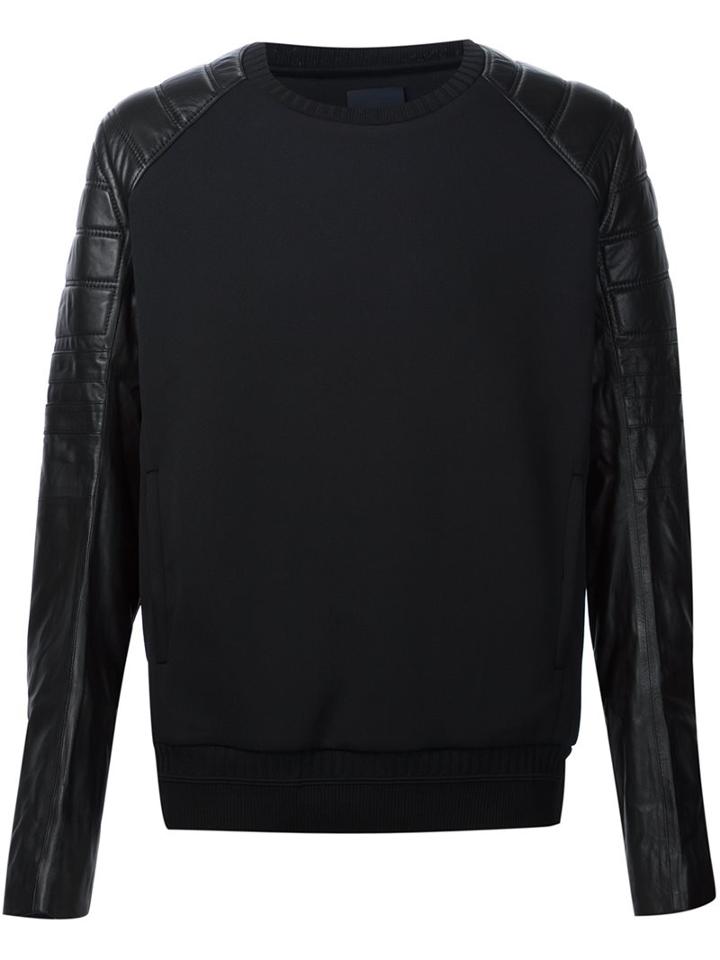 Juun.j Arms Contrast Sweatshirt