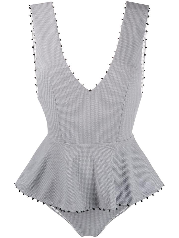 Marysia French Gramercy Swimsuit - Grey