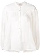 Forte Forte Ruched Detail Blouse - White