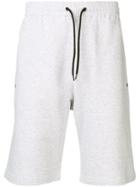Msgm Drawstring Waist Shorts - Grey