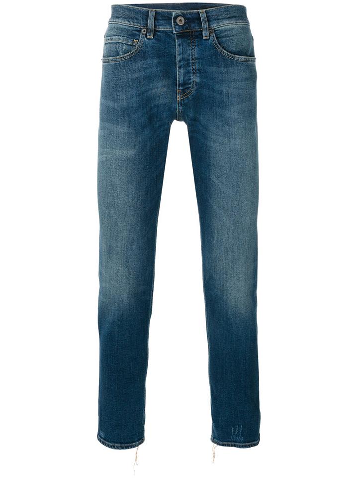 Pence - Rico Cropped Jeans - Men - Cotton/spandex/elastane - 29, Blue, Cotton/spandex/elastane