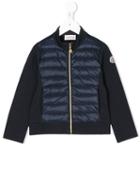 Moncler Kids - Padded Panel Jacket - Kids - Cotton/polyamide/spandex/elastane - 12 Yrs, Blue