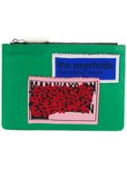 Jw Anderson Patch Clutch Bag - Green