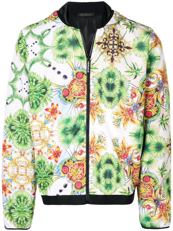 Versace Hooded Windbreaker - Multicolour