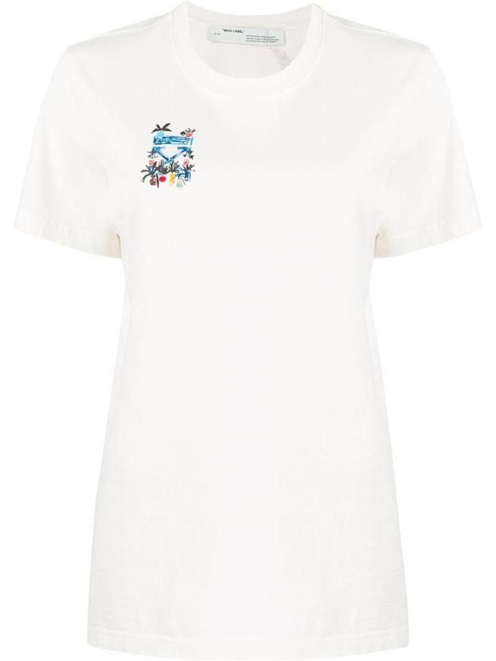 Off-white Arrows Sketch Print T-shirt