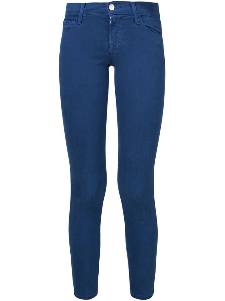J Brand Skinny Jeans, Women's, Size: 26, Blue, Lyocell/cotton/polyester/spandex/elastane