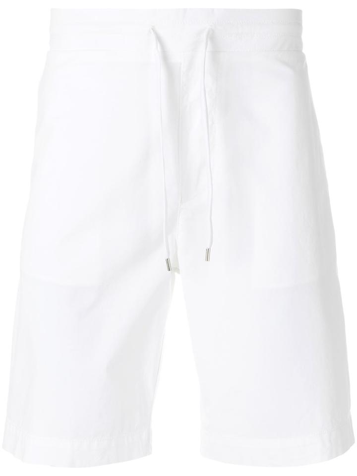 Ermanno Scervino Drawstring Cotton Shorts - White