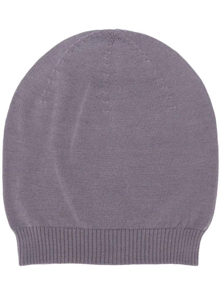 Rick Owens Knitted Hat - Blue