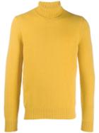 La Fileria For D'aniello Roll Neck Sweatshirt - Yellow