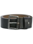 Diesel Silver-tone Buckle Belt, Men's, Size: 85, Brown, Leather