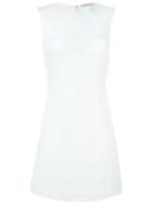 Christopher Kane Embroidered Heart Dress, Women's, Size: 26, White, Cotton/spandex/elastane
