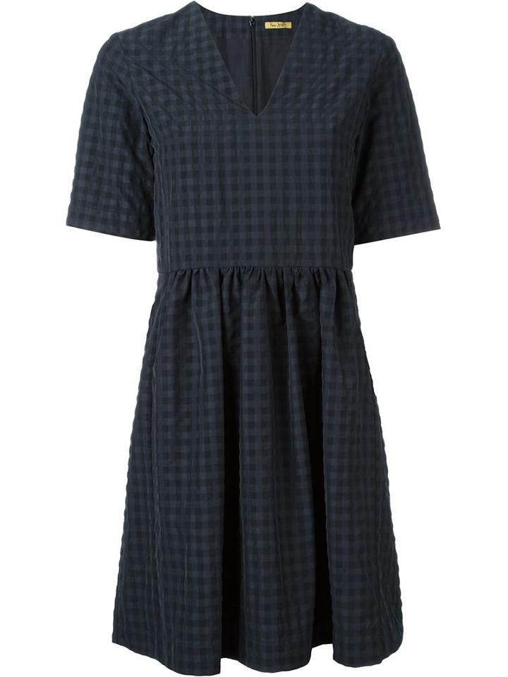 Peter Jensen Checked Belt Dress