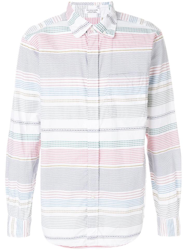 Engineered Garments Dobby Stripe Shirt - Multicolour