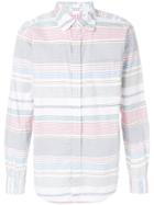 Engineered Garments Dobby Stripe Shirt - Multicolour