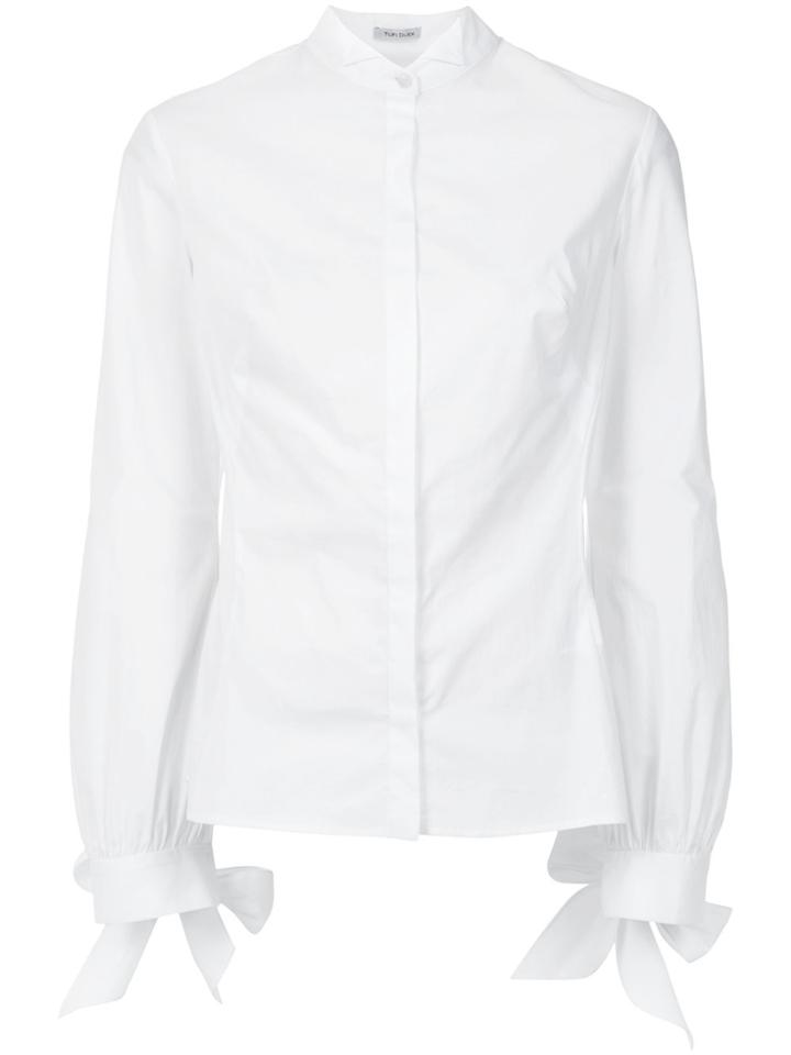 Tufi Duek Open Back Shirt - White