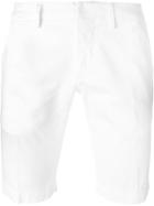Dondup Chino Shorts, Men's, Size: 35, White, Cotton/spandex/elastane