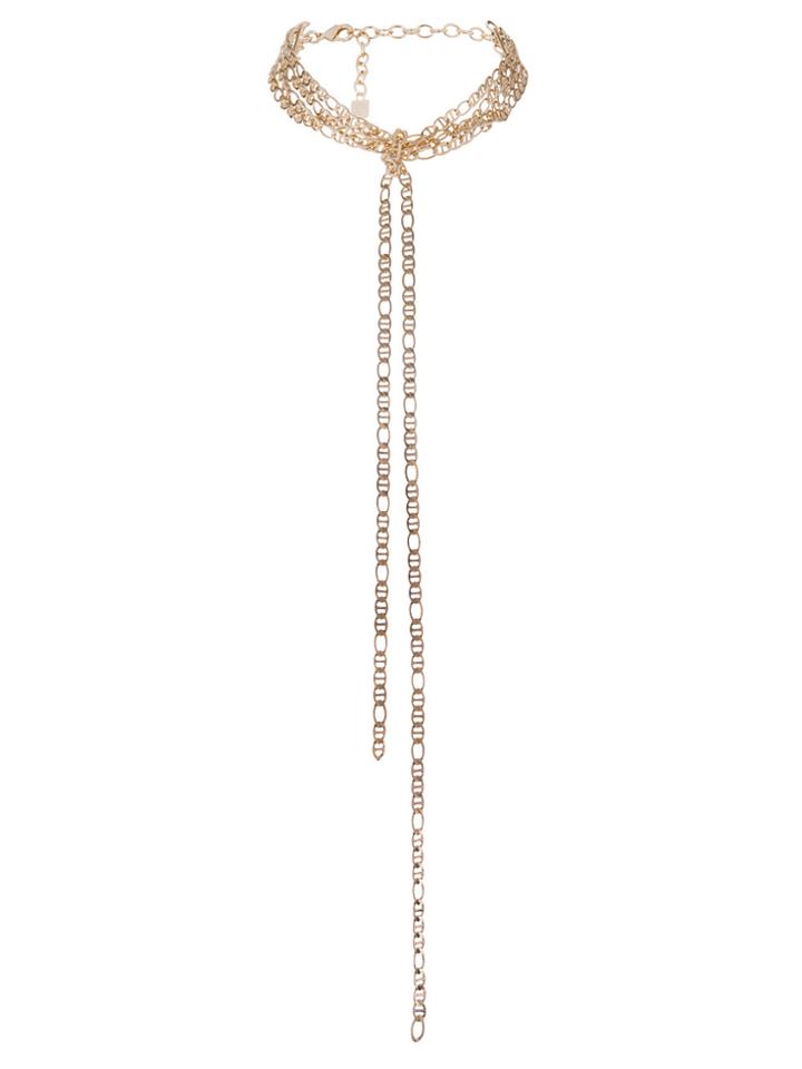 Dannijo Zakaria Necklace - Yellow & Orange
