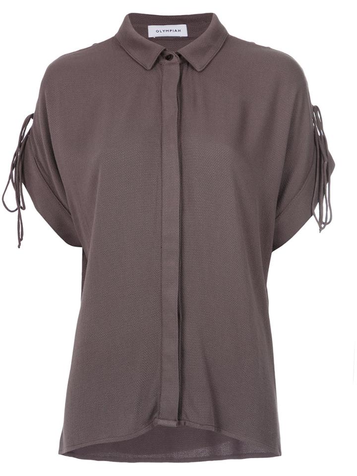 Olympiah Chinchero Shirt - Brown