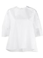Maison Margiela Boxy Shortsleeved Blouse - White