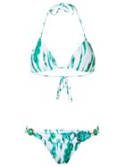 Brigitte - Triangle Bikini Set - Women - Spandex/elastane/polyimide - P, White, Spandex/elastane/polyimide
