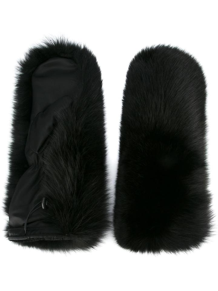 Dsquared2 Ski Finger Cover Gloves - Black