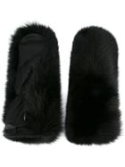 Dsquared2 Ski Finger Cover Gloves - Black