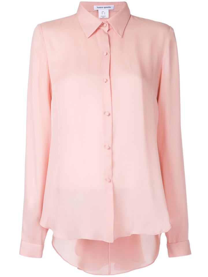 Gucci Ruffle Front Shirt - Red