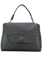 Furla Single-strap Tote, Women's, Black, Calf Leather
