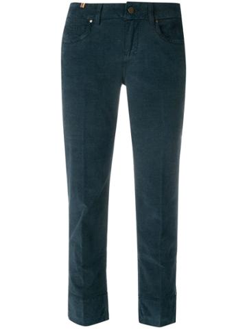 Notify Cropped Trousers - Blue