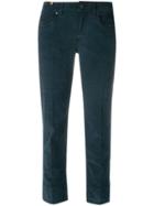 Notify Cropped Trousers - Blue