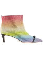 Marco De Vincenzo Embellished Ankle Boots - Black
