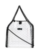 Stella Mccartney Transparent Falabella Shoulder Bag - White