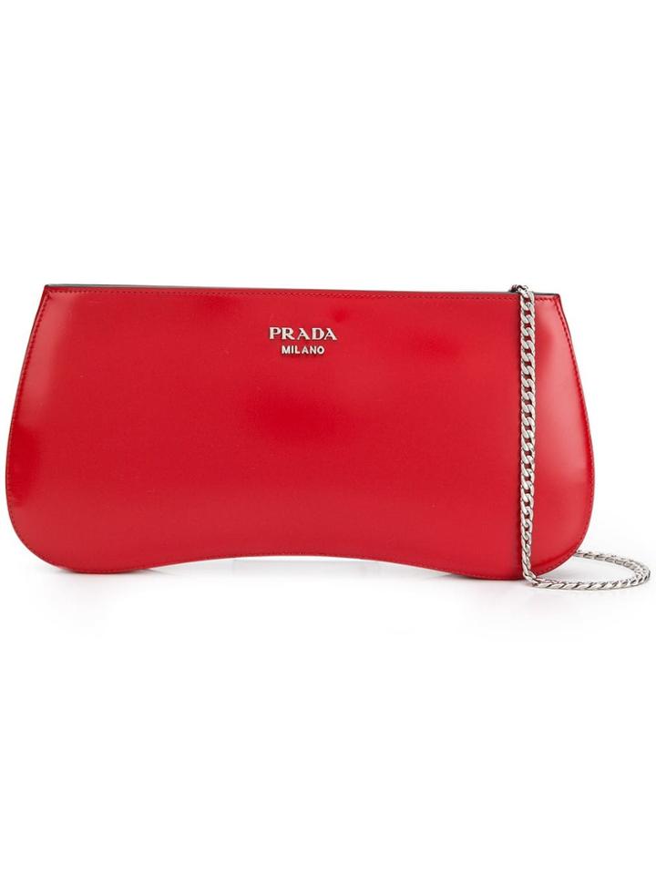 Prada Sidonie Crossbody Bag - Red