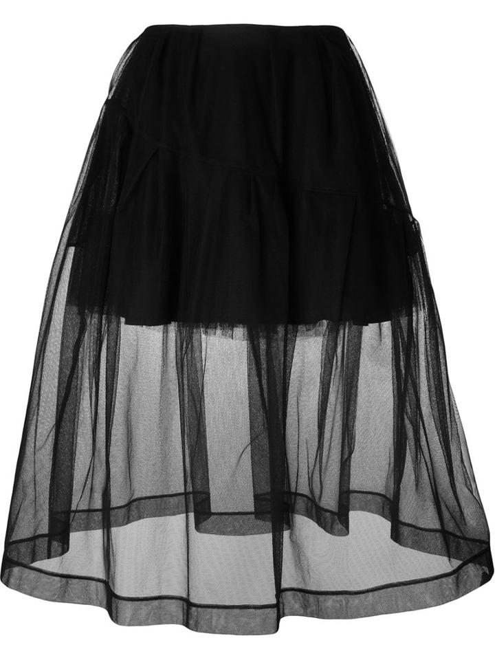 Simone Rocha Tulle Midi Skirt