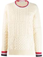 Golden Goose Stripe Detail Sweater - Neutrals