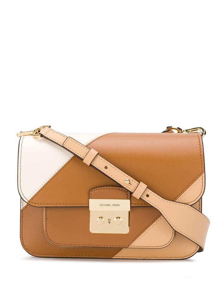Michael Michael Kors Tricolour Shoulder Bag - Neutrals